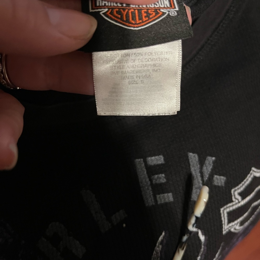 Harley Davidson Women’s Thermal Long Sleeve Size: Small. - Picture 4 of 4
